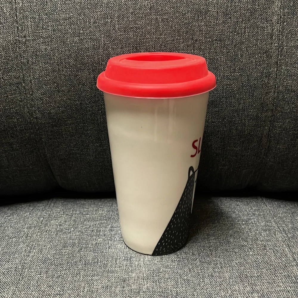 Pier 1 Sleepy Bear Travel Mug